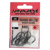 Japanese Maru-Kaizu 9491 Çapari Olta İğnesi Düz Siyah thumbnail 1