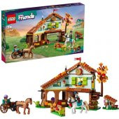 Friends Autumnun At Ahırı 41745 - 7 Yaş Ve Üzeri Çocuklar Için 2 Mini Bebek Ve 2 At Içe - 1