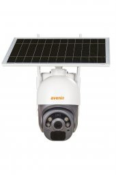 AVENİR AV-S230 2MP 1080P GÜNEŞ ENERJİLİ SOLAR PANELLİ WIFI 360°  AKILLI DOME KAMERA - 4