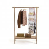 Askılı Dolap Içi Çanta Cüzdan Düzenleyici Kumaş Organizer - 3