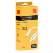 Kodak iPhone için AUX - Lightning Kablo - 11 cm - 2