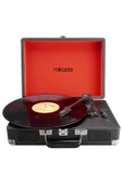 Pikap Usb/Sd/Rca/Bluetooth 2+1 Ses Sistemi Siyah Mikado Nostalgia Mn-P317 - 4