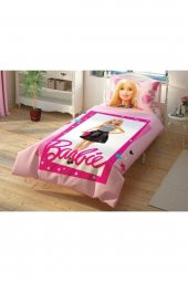 Taç Lisanslı Tek Kişilik Nevresim Takımı - Barbie Çek Canlandır - 1