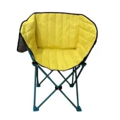 Andoutdoor Capello Katlanabilir Kamp Sandalyesi-SARI-SİYAH - 1