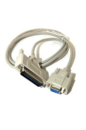 9 Pin 25 Pin Kablo Rs232 Db9 Dişi To Lpt Db25 Pin Erkek Çevirici Kablo Seri Paralel Yazıcı Kablosu - 1