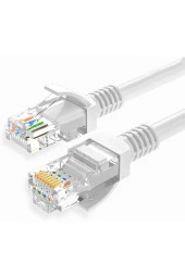 40 Metre Cat6 Patch Kablo 40m Ethernet Kablosu Utp Lan Kablosu Internet Kablosu Gri Renk thumbnail 2