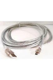 5 Metre Mini Usb Kablo 5 Pin Usb Kablosu 5m Usb 2.0 A Erkek Mini B 5pin Erkek Data Kablo - 3