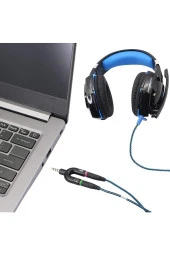 Kulaklık Mikrofon Birleştirici Aparat 3.5mm Erkek 2x3.5mm Dişi Kulaklık Mic Audio Y Splitter Headpho thumbnail 5