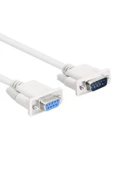 1.5 Metre Db9 Dişi Erkek Kablo Rs232 Seri 9 Pinli Veri Kablosu - 2