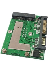 Msata To Sata Çevirici Msata (mini Sata) Ssd To Sata Çevirici Dönüştürücü Adaptör Mini Pcıe Msata - 1