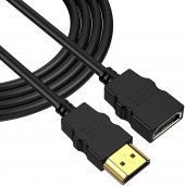 5 Metre Hdmi Uzatma Kablosu Dişi Erkek Hdmı 5m High Speed Extension Cable - 3