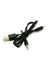 Micro Usb 5 Pin + 3.5mm Aux Kablosu Mikro Usb Aux Ve Şarj 2 In 1 Kablo Bluetooth Hoparlör Kablosu - 4