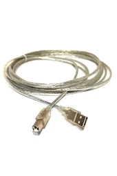 5 Metre Usb Yazıcı Kablosu Usb 2.0 Tip A Erkek - B Erkek Usb 2.0 Printer Kablo Usb A'dan B'ye 5m thumbnail 1