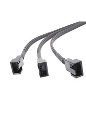 4 Pin Pwm Fan Kontrol Kablosu 4p Dişi 3+3+4p Erkek 4pinli Fan Uzatma Fan Çoklayıcı Pwm Kablo thumbnail 4