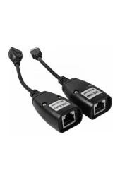 Usb Rj45 Extenderrj45 Usb Ek Uzatıcı Cat5e 6 Kablosu Ekleme Extensıon Extender Rj45 Usb Uzatma thumbnail 3