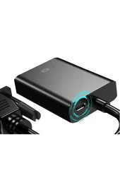 Vga - Hdmı Dönüştürücü Adaptör Çıkış 1080p Vga Erkek - Hdmı Dişi Ses Video Kablosu - 4