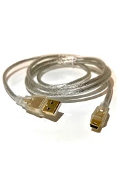 1.5 Metre Mini Usb Kablo 5 Pin Usb Kablosu 1.5m Usb 2.0 A Erkek Mini B 5pin Erkek Data Kablo - 2