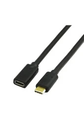 1 Metre Type C Usb 3.1 Dişi Erkek Uzatma Kablosu 1m Typec Uzatma Extension 100cm Usb C Uzatma thumbnail 2
