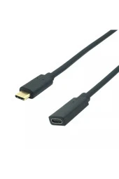 1 Metre Type C Usb 3.1 Dişi Erkek Uzatma Kablosu 1m Typec Uzatma Extension 100cm Usb C Uzatma thumbnail 3