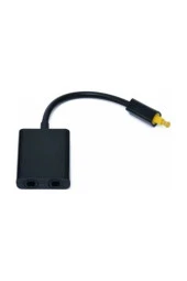 Optik Çoklayıcı 2 Port Optik Splitter Dijital Optik Splitter 2 In 1 Hub Toslink Çoklayıcı thumbnail 1