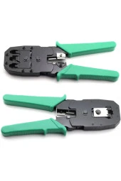 Rj 45 Pensesi Rj45 Rj11 Rj12 Universal Sıkma Pensesi 3lü Konnektör Pense Internet Kablo Soyucu Crimp - 2