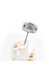 Dijital Gıda Termometresi Sıcaklık Ölçer Gıda Mutfak Termometresi Sıcak Içecek Yağ Süt Barbekü - 4