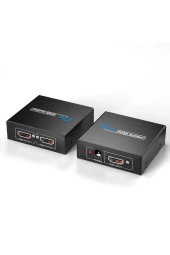2 Port Hdmi Çoğaltıcı Hdmı Splitter 1 Giriş 2 Çıkış Hdmi Çoklayıcı 2 Ekran Full Ultra Hd 1080p thumbnail 1