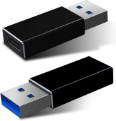 Usb 3.1 Type C Dişi To Usb 3.0 Erkek Usb 3.0 To Type C Şarj Ve Data Metal thumbnail 1