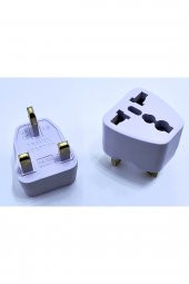 Ingiltere, Hong Kong, Irlanda, Kıbrıs Seyahat Fişi Adaptörü Tip G Plug Adapter Üniversal 3 Pinli Fiş - 3