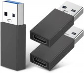 Usb 3.1 Type C Dişi To Usb 3.0 Erkek Usb 3.0 To Type C Şarj Ve Data Metal thumbnail 3