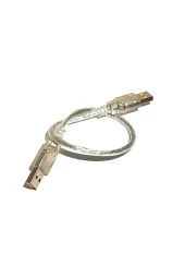 30cm Usb 2.0 Erkek Erkek Kablo 0.3mt Usb 2.0 Tip A Erkek M/m 30 Cm thumbnail 3