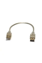 30cm Usb 2.0 Erkek Erkek Kablo 0.3mt Usb 2.0 Tip A Erkek M/m 30 Cm thumbnail 5