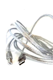 3 Metre Usb Yazıcı Kablosu Usb 2.0 Tip A Erkek - B Erkek Usb 2.0 Printer Kablo Usb A'dan B'ye 3m - 4