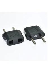 Amerikan Priz Dönüştürücü Abd'den Avrupa'ya Fiş Adaptörü Fiş Çevirici Uç Abd Plug 10a - 5