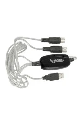 Usb Midi Kablo Orglarınızı Pc Ye Bağlayın Midi Org Kablosu Çevirici Dönüştürücü - 1