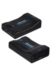 Hdmı To Scart Av Video Çevirici Dönüştürücü Adaptör Hdmi Dan Skart Çevirici - 1