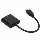 Hdmi To Vga Dönüştürücü Ses Çıklışlı Hdmi Giriş Vga Çıkış Hdmı Vga Kablo Hdmi Erkek Vga Dişi - 3