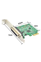Pcıe Paralel Kart 1 Port Db25 Parallel Pcıe X1 Ieee1284 Paralel Pcı Express Kartı thumbnail 3