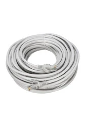 20 Metre Internet Kablosu Gri Cat6e Ethernet Internet Kablosu Patch Kablo 20m - 1
