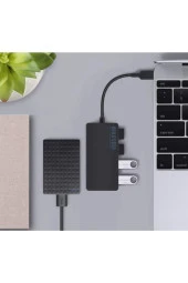 Usb Type C Hub 4 Port 3.0 Usb Çoklayıcı Type-c Usb 3.0 Çoklayıcı - 2