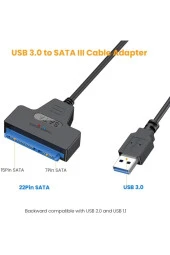 Usb 3.0 Sata Çevirici Kablo 2,5 Inç Ssd Ve Hdd Için Sata - Usb Adaptör Kablosu 2.5 Sata Hdd Usb - 4