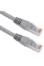 1 Metre Internet Kablosu Gri Cat6e Ethernet Internet Kablosu Patch Kablo - 1