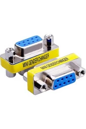 Rs232 Dişi Dişi Aparat Com Uzatma 9 Pin Rs 232 Ara Db9 9 Pin Dişi Dişi Birleştirici Rs232 Köprü thumbnail 1