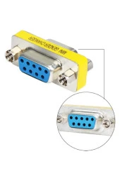 Rs232 Dişi Dişi Aparat Com Uzatma 9 Pin Rs 232 Ara Db9 9 Pin Dişi Dişi Birleştirici Rs232 Köprü thumbnail 2