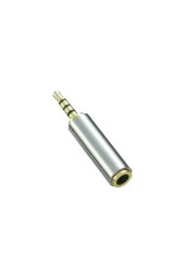 2.5mm To 3.5mm Çevirici Adaptör 2.5mm Erkek 3.5mm Dişi 4 Boğumlu Gold - 3