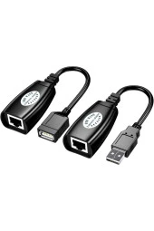 Usb Rj45 Extender Rj 45 Usb Ek Uzatıcı Cat5e 6 Kablosu Ekleme Extensıon Extender Rj45 Usb Uzatma - 1