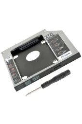 12.7mm Caddy Sata 12.7 Mm Ssd Harddisk Kutusu Kızak Laptop Ssd Notebook Ikinci Hdd Takma thumbnail 2