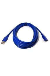 3 Metre Usb 3.0 Uzatma Kablosu 3mt Usb Dişi Erkek Kablo 3m Usb Extension Usb3.0 Af Uzatma thumbnail 1