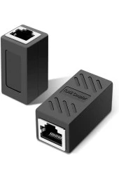 Lüx Rj 45 Ara Dişi Dişi Cat5/cat6/cat7 Ethernet Lan Ağı Birleştirici Ara Aparatı Rj45 Bağlayıcı - 1