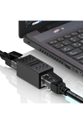 Lüx Rj 45 Ara Dişi Dişi Cat5/cat6/cat7 Ethernet Lan Ağı Birleştirici Ara Aparatı Rj45 Bağlayıcı - 2